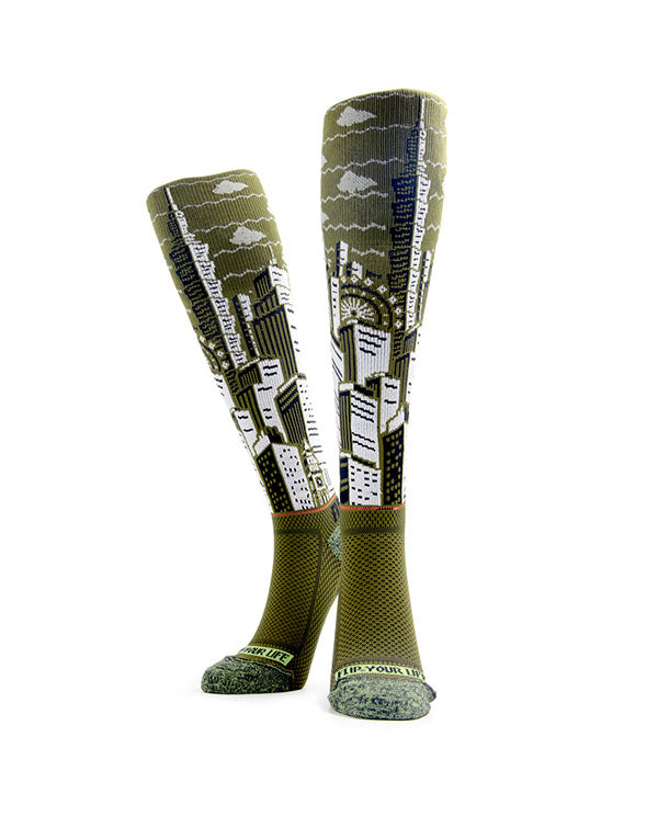 FLIPPOS壓力襪-Concrete Jungle 都市叢林