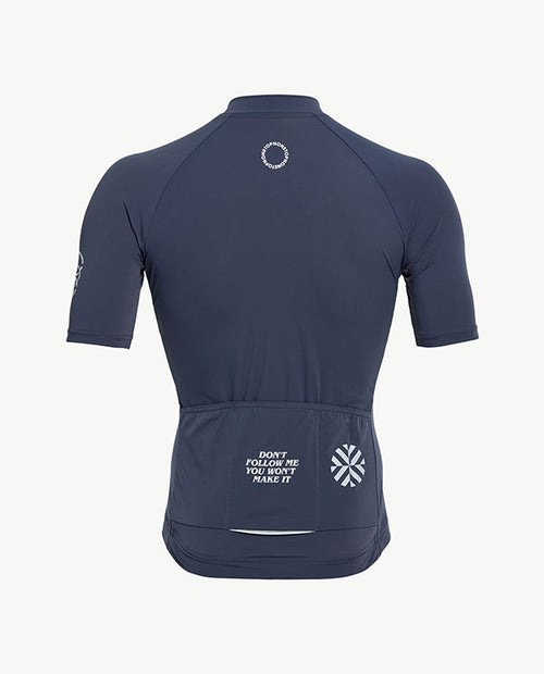 KPLUS經典男款短袖自行車衣-煙燻灰