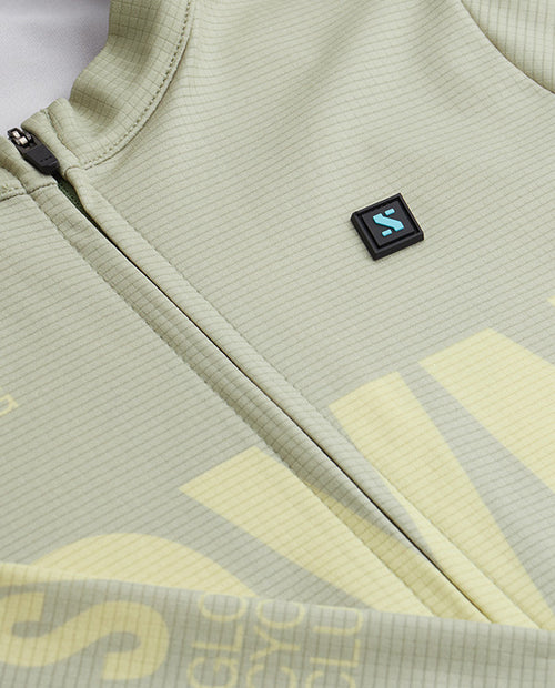 Biehler 薄長袖車衣 Pro LS Jersey Lizzard 女款 草綠