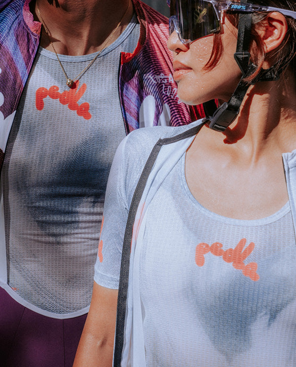 Pedla 無袖底衫Local Loops Air Baselayer Bubble Pearl 女款 珍珠白