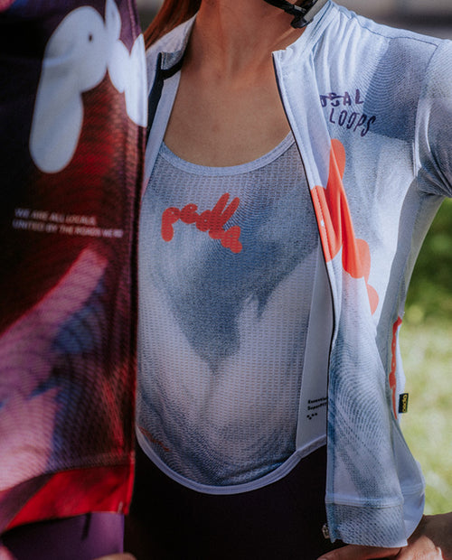 Pedla 無袖底衫Local Loops Air Baselayer Bubble Pearl 男款 珍珠白