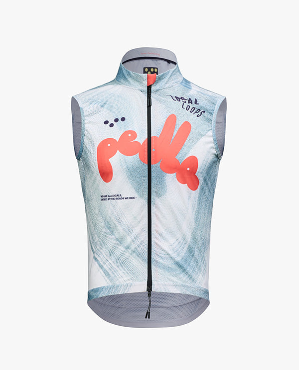 Pedla 防風背心Local Loops Classic LITE Gilet Bubble Pearl 男款 珍珠白