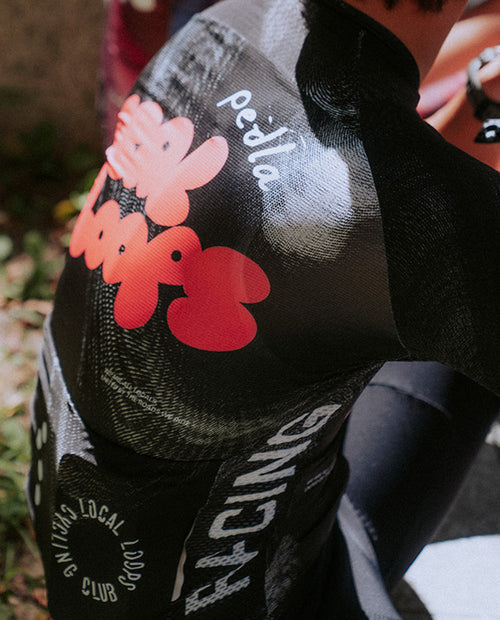 Pedla 車衣Local Loops Pro Pursuit 2.0 Jersey Bubble Pink 男款 黑