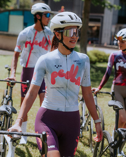 Pedla 車衣Local Loops Classic Jersey Bubble Pearl 女款 珍珠白