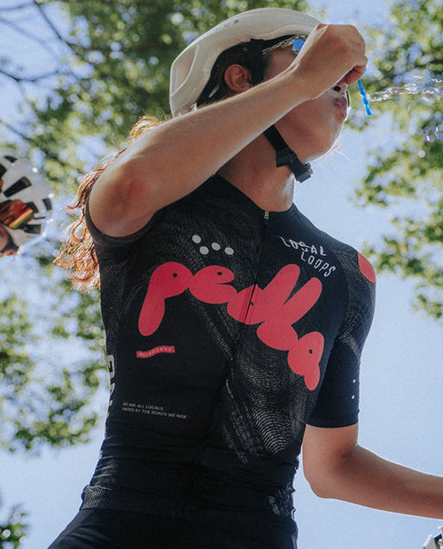 Pedla 車衣Local Loops Pro Pursuit 2.0 Jersey Bubble Pink 女款 黑