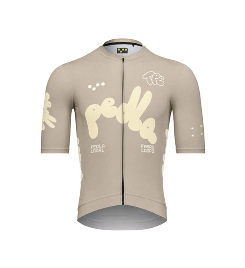 Pedla 車衣 Local Loops Classic Jersey Bubble Hide 限定款 男款 淺黃棕