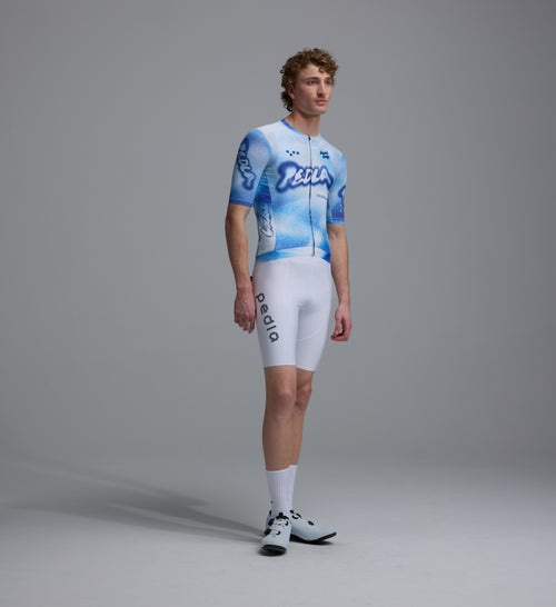 Pedla 車衣Local Loops Classic Jersey Blue 男款 塗鴉藍