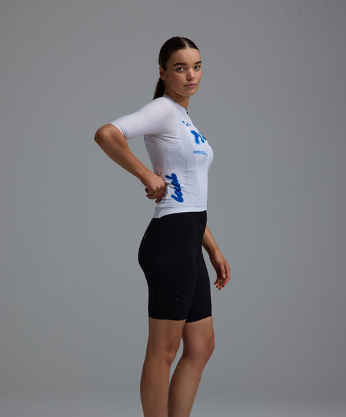 Pedla 車衣Local Loops Pro Pursuit 2.0 Jersey White Cobalt 女款 白