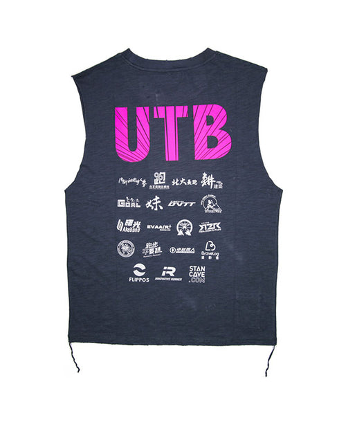 FLIPPOS 跑衣 LONELY BUT NOT ALONE TANK TEE (Men)灰