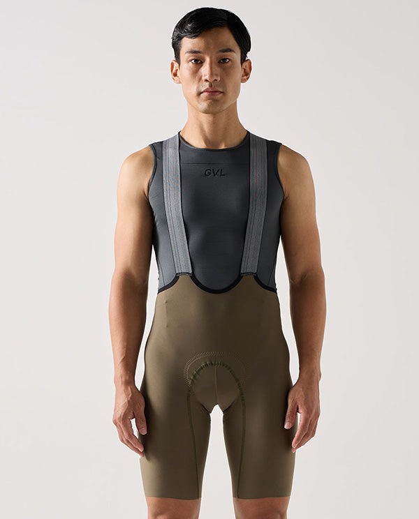 Givelo 車褲Lacefly Bib Shorts Olive 男款 軍綠