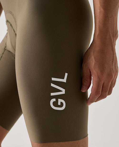 Givelo 車褲Lacefly Bib Shorts Olive 男款 軍綠
