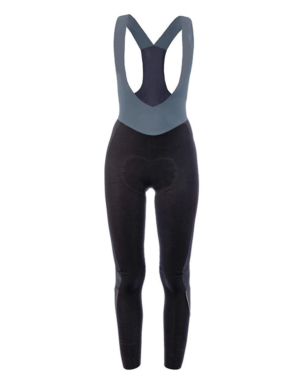 Q36.5 薄長車褲 Light Bib Tight Black 女款 黑