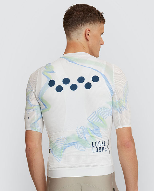 Pedla 車衣 Local Loops Air Jersey-White Sky 男款 白