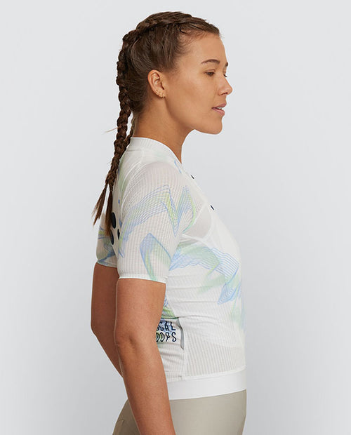 Pedla 車衣 Local Loops Air Jersey-White Sky 女款 白