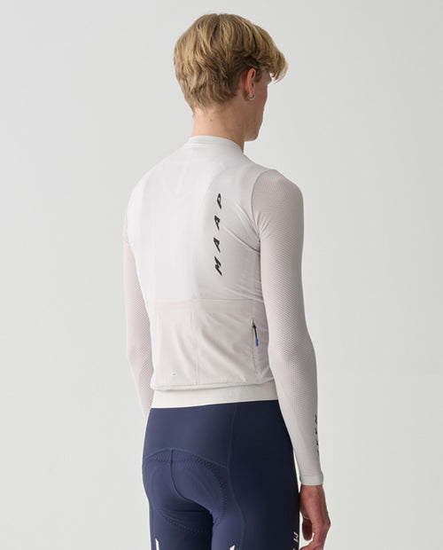 MAAP 車衣 Evade Pro Base LS Jersey 2.0 Chalk 薄長袖 男款 粉白