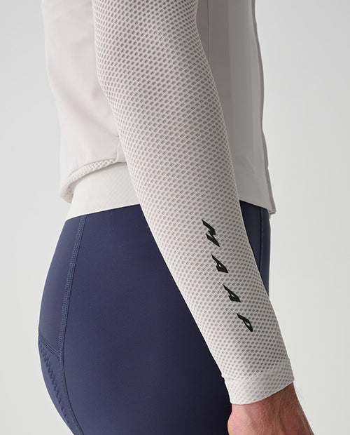 MAAP 車衣 Evade Pro Base LS Jersey 2.0 Chalk 薄長袖 男款 粉白