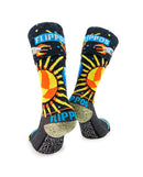 FLIPPOS壓力襪-Space Camp Night 小太空人 深灰