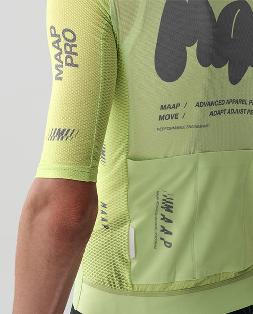 MAAP 車衣 Aerate Pro Air Jersey 3.0 Shadow Lime 短袖 男款 萊姆綠