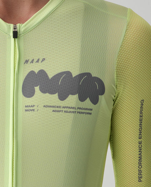 MAAP 車衣 Aerate Pro Air Jersey 3.0 Shadow Lime 短袖 男款 萊姆綠