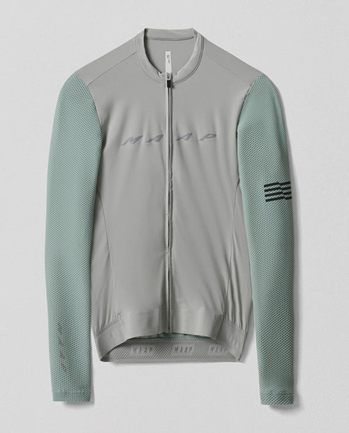 MAAP 車衣 Evade Pro Base LS Jersey 2.0 Gray 薄長袖 男款 灰