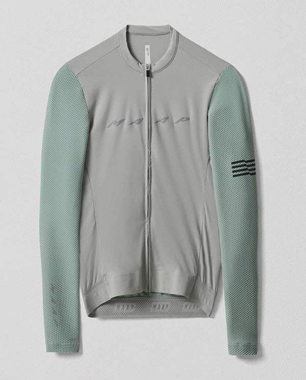 MAAP 車衣 Evade Pro Base LS Jersey 2.0 Gray 薄長袖 男款 灰