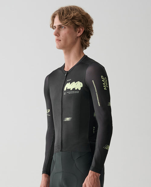 MAAP 車衣 Aerate Pro Air LS Jersey 3.0 Black 薄長袖 男款 黑