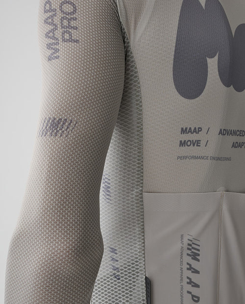 MAAP 車衣 Aerate Pro Air LS Jersey 3.0 Fog 薄長袖 男款 霧灰