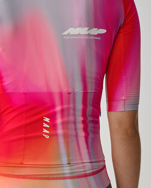 MAAP 車衣 Solar Pro Race Jersey Infared 短袖 女款 灰粉