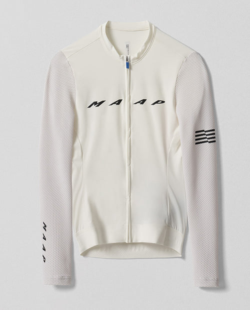 MAAP 車衣 Evade Pro Base LS Jersey 2.0 Chalk 薄長袖 女款 粉白