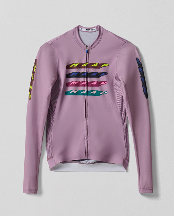 MAAP 車衣 Women Evade X Pro Air LS 2.0 Raisin 薄長袖 女款 葡萄紫