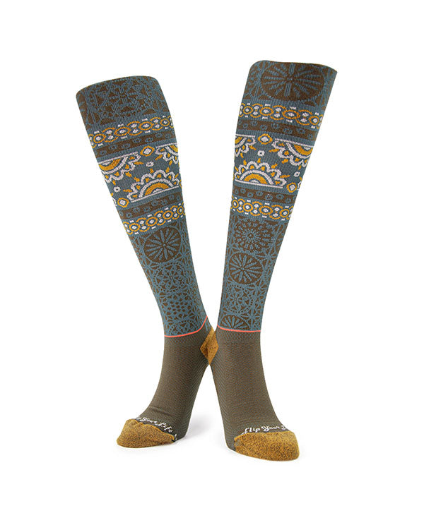 FLIPPOS壓力襪-The Dalit Mandala 達利特-曼陀羅