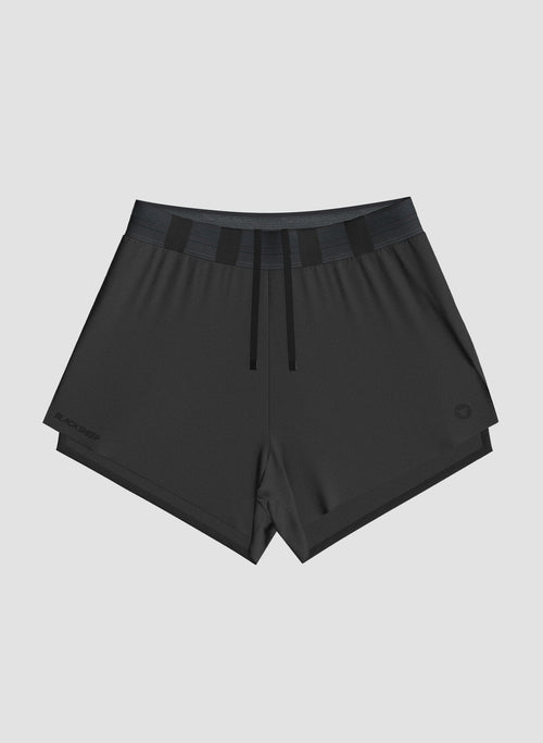 Black Sheep 運動褲 Marathon 3inch Short - Black 跑褲 女款 黑