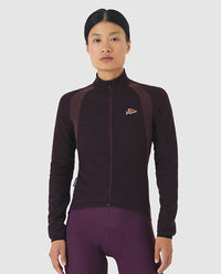 Café du Cycliste 車衣Marguerit LS Jersey V2 Quetsche 長袖 女款 紫李