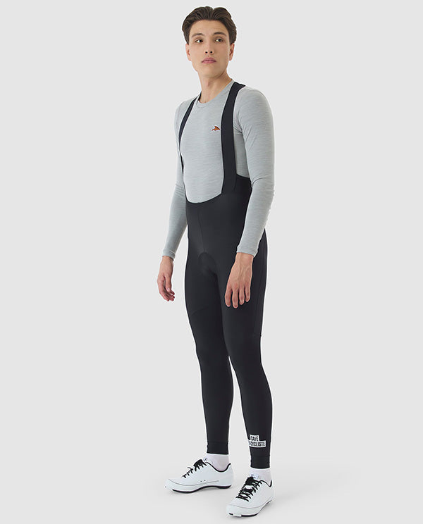 Café du Cycliste 車褲 Marie V2 Cycling Bib Tights Black 全長 男款 黑