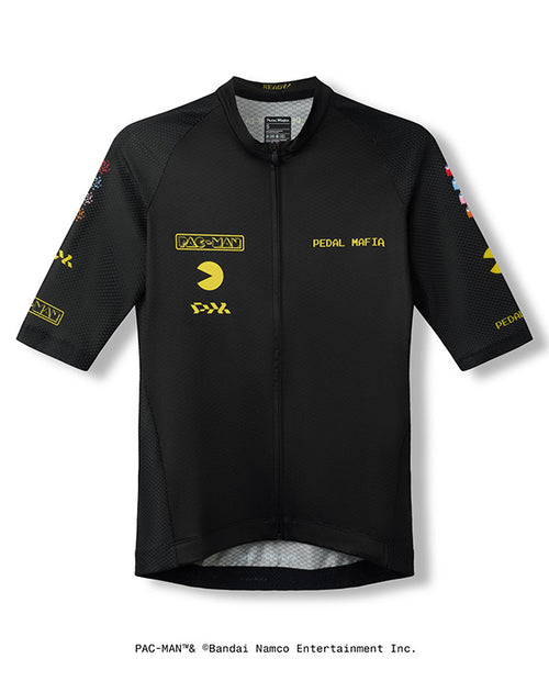 PedalMafia 車衣 Core Jersey PAC-MAN Black 男款 黑