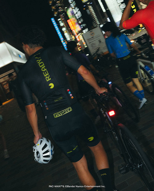 PedalMafia 車衣 Core Jersey PAC-MAN Black 男款 黑