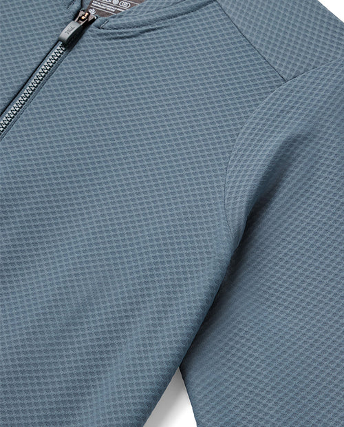 PedalMafia 薄長袖車衣Pro Delta LS Jersey Dark Blue Steel 男款 藍