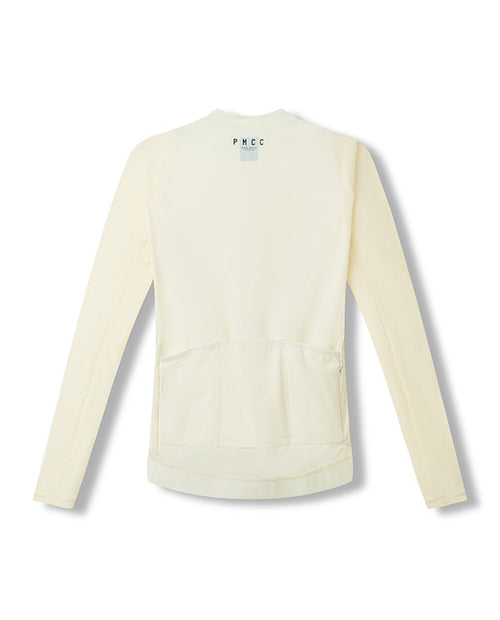Pedal Mafia 車衣PMCC LS Jersey Sandstone長袖 女款 米白