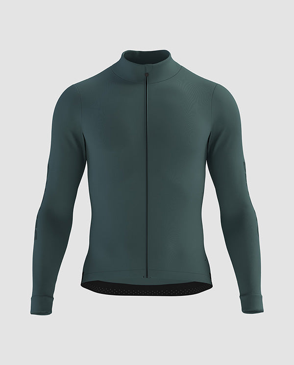 Black Sheep 黑羊 車衣 ThermoDream LS Jersey SPI 男款 長袖 松綠