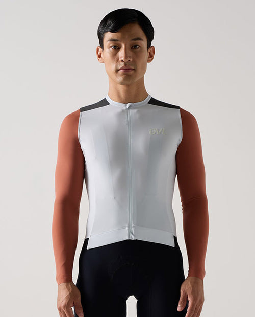 Givelo 薄長袖車衣Modern Classic LS Jersey SKY 淺藍 男女共版