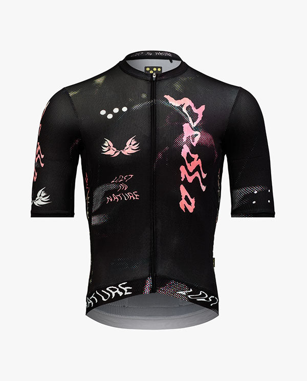 Pedla 車衣Lost In Nature RIDECAMO Training Jersey Wide Forest 男款 黑粉