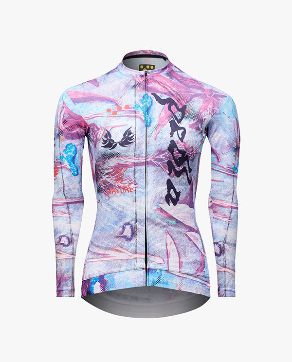 Pedla 車衣Lost In Natrure RIDECAMO Training LS Jersey Fade 薄長袖 女款 白