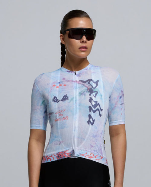 Pedla 車衣Lost In Nature RIDECAMO Training Jersey Fade 女款 白