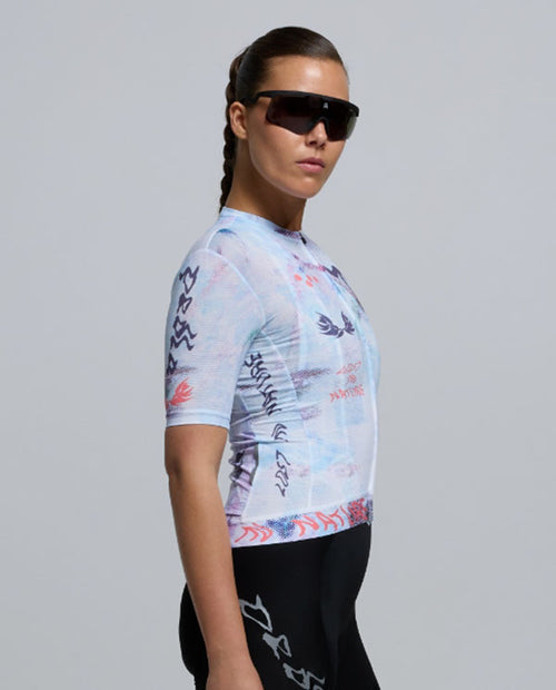 Pedla 車衣Lost In Nature RIDECAMO Training Jersey Fade 女款 白