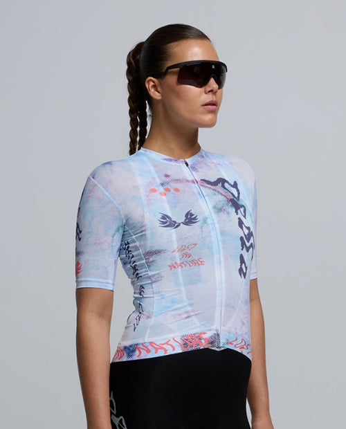 Pedla 車衣Lost In Nature RIDECAMO Training Jersey Fade 女款 白