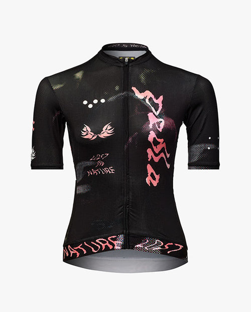 Pedla 車衣Lost In Nature RIDECAMO Training Jersey Wide Forest 女款 黑粉