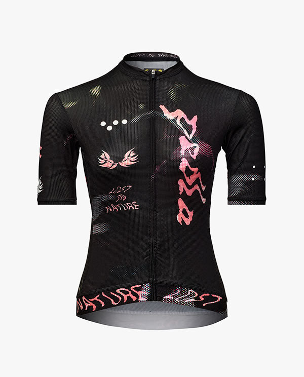 Pedla 車衣Lost In Nature RIDECAMO Training Jersey Wide Forest 女款 黑粉