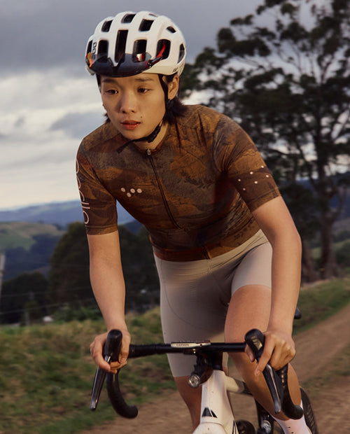 Pedla 車衣NatureCAMO Training Jersey Auburn 女款 黃褐
