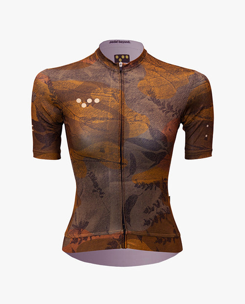 Pedla 車衣NatureCAMO Training Jersey Auburn 女款 黃褐