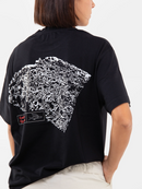 Café du Cycliste T-Shirt Chiara PAIN Bread 黑